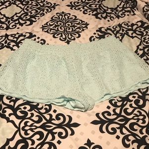 Mint shorts